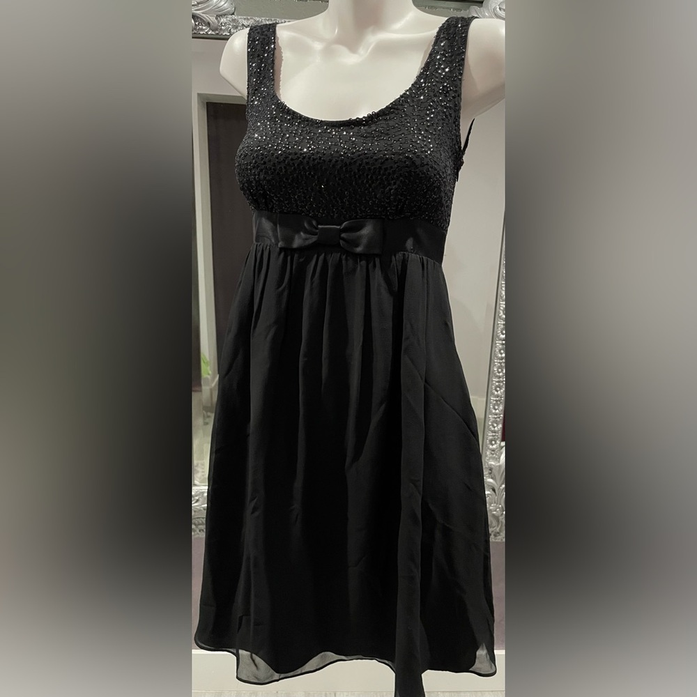 Betsey Johnson Party Dress Bow Detail